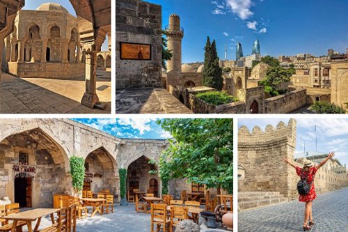 Walking Tour in Azerbaijan (Old City / Icherisheher)